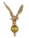 Gold Aluminum Eagle w/ Ball